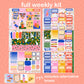 Bloom Vibrant Standard Vertical Weekly Kit