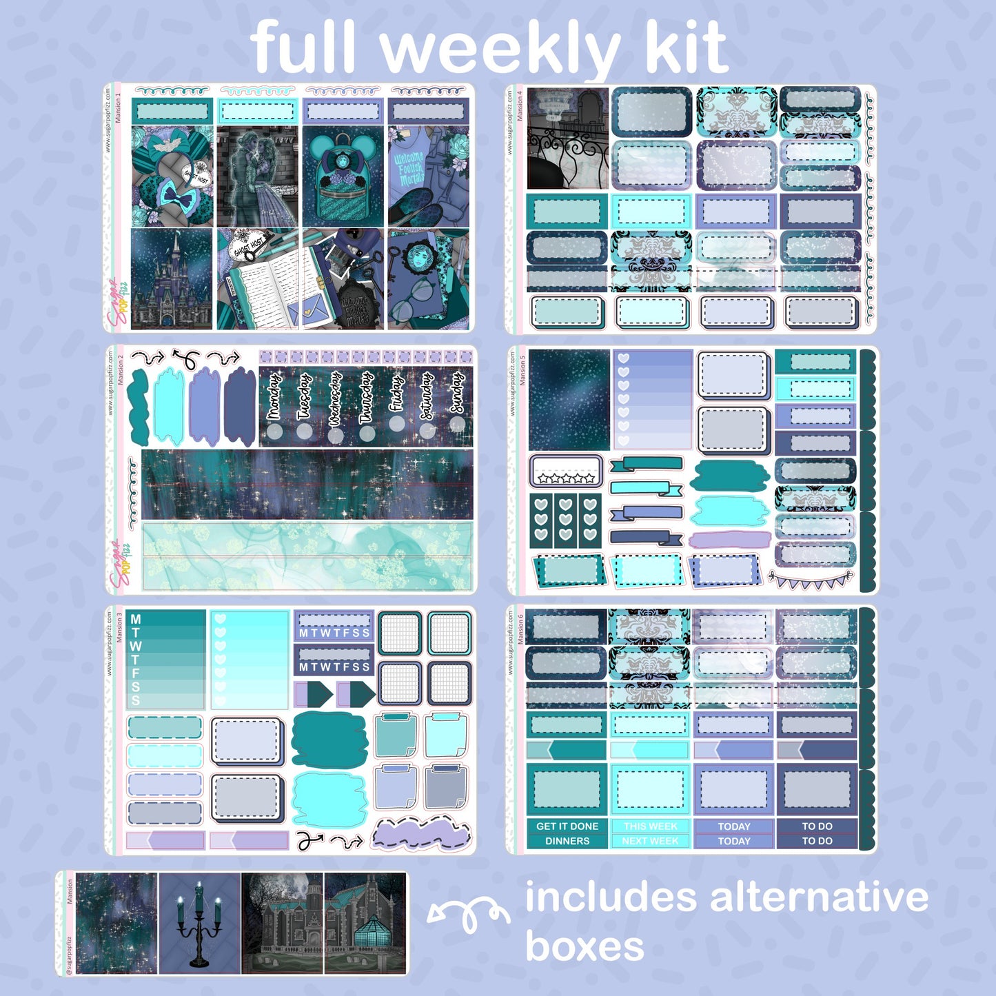 Mansion Standard Vertical Weekly Kit