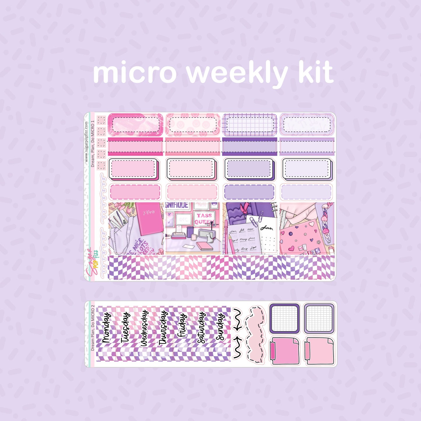 Dream, Plan, Do Standard Vertical Weekly Kit