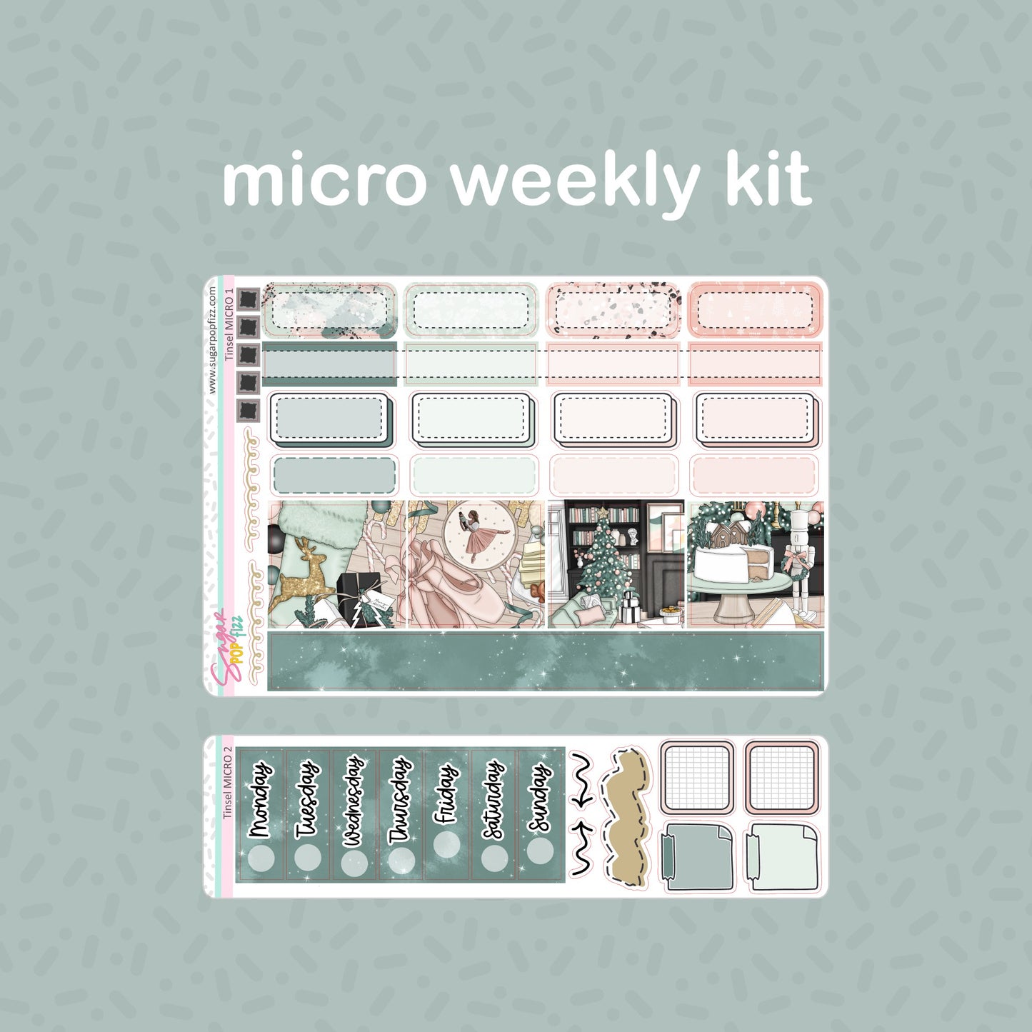Tinsel Standard Vertical Weekly Kit