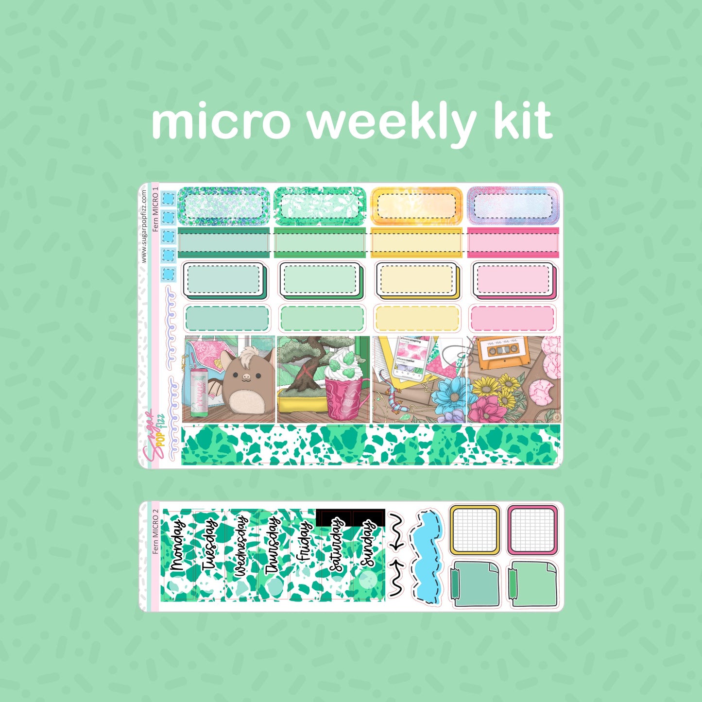 Fern Standard Vertical Weekly Kit