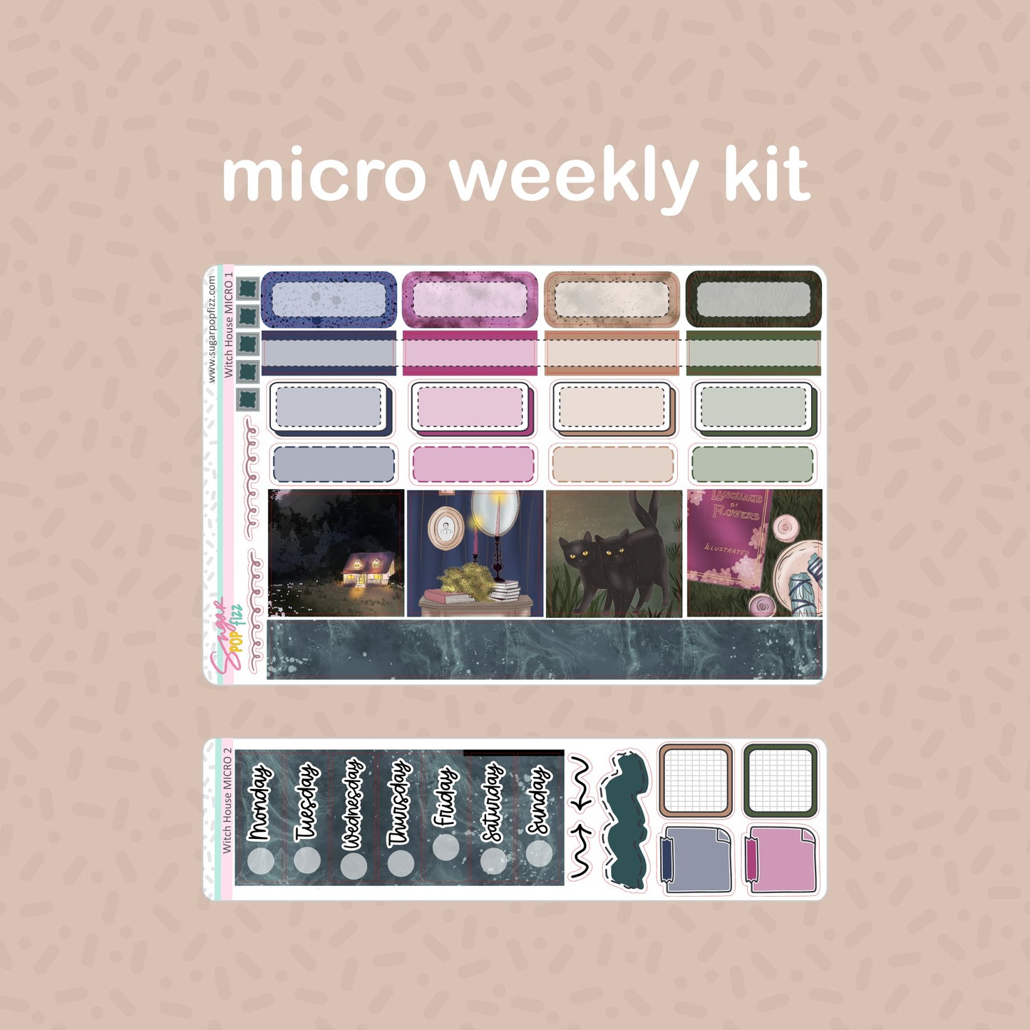 Witch House Standard Vertical Weekly Kit