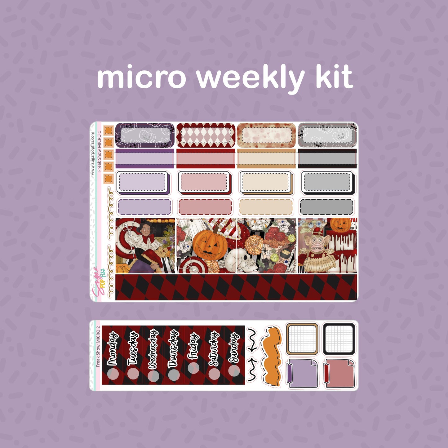 Freak Show Standard Vertical Weekly Kit