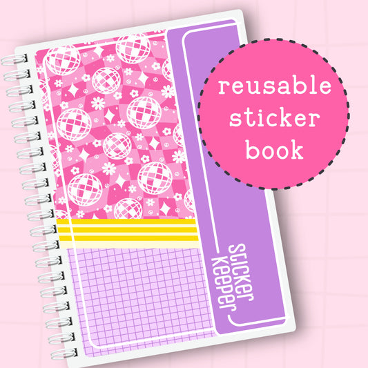 Sticker Keeper - Reusable Sticker Book - 5x7 or 4x6