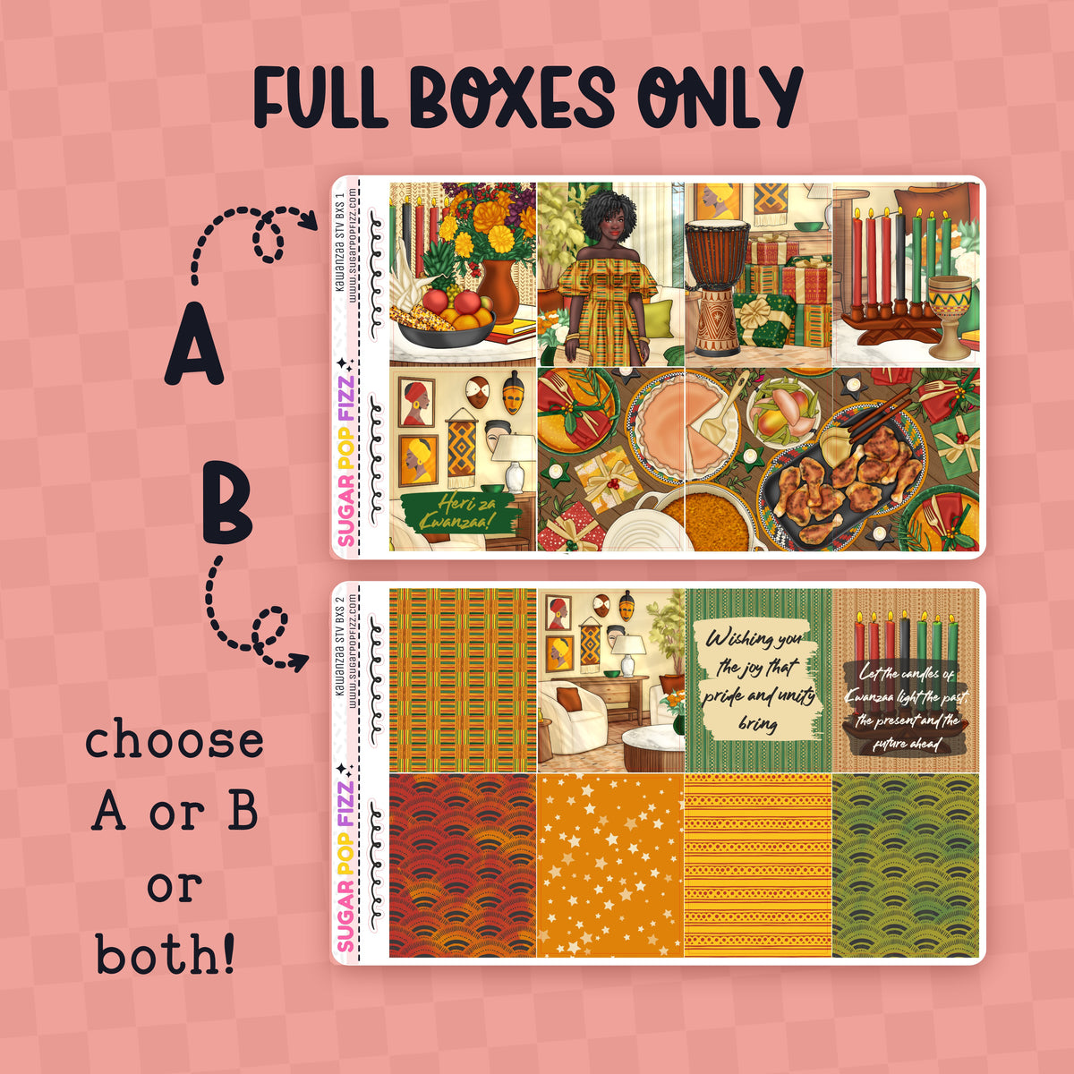Kwanzaa Standard Vertical Weekly Kit