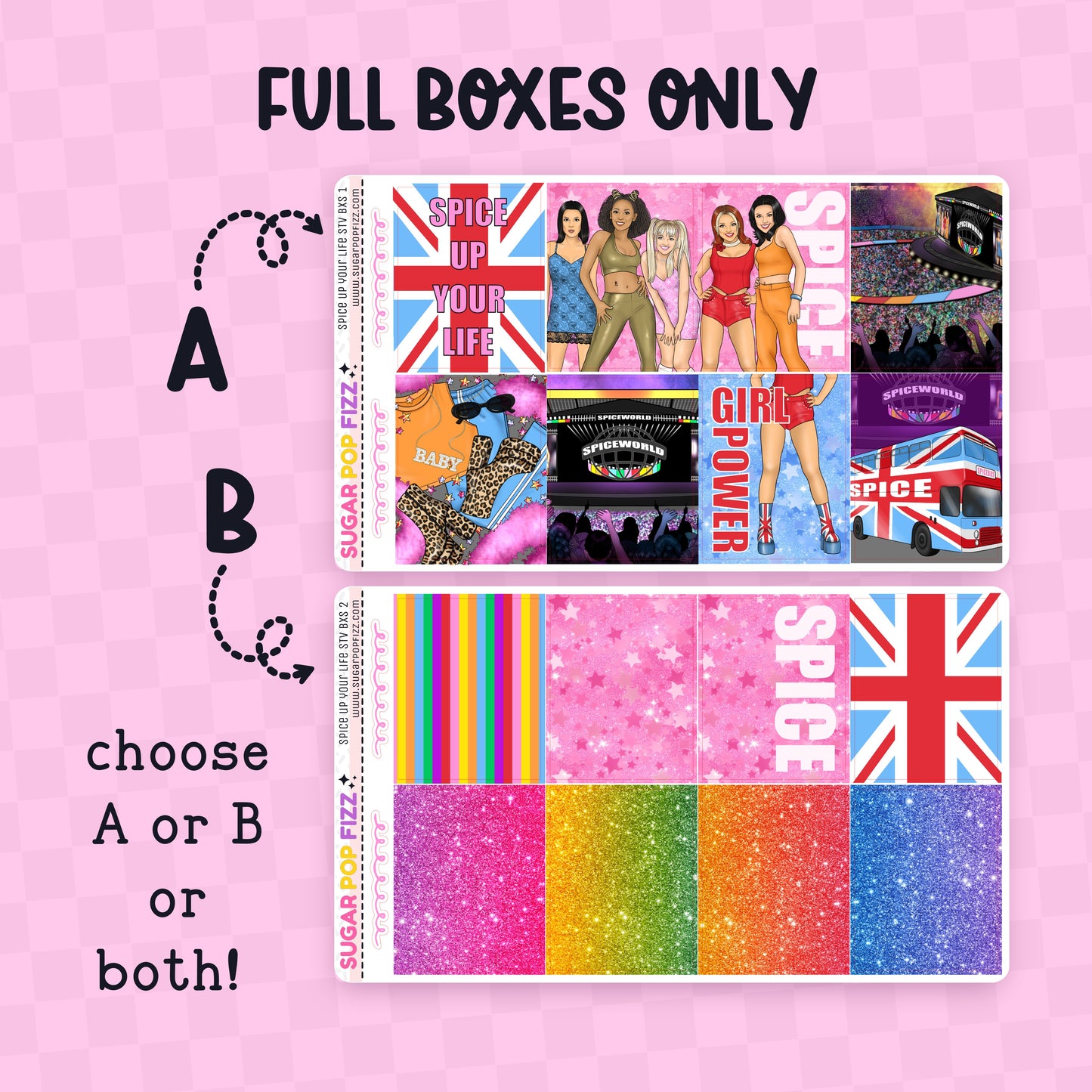 Spice Up Your Life Standard Vertical Weekly Kit