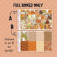 Autumn Booked Standard Vertical Weekly Kit