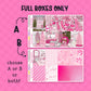 Pink Peppermint Standard Vertical Weekly Kit