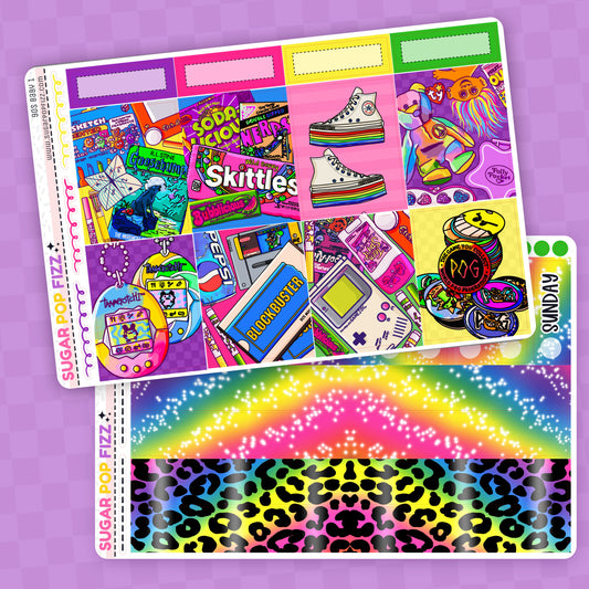 90s Baby Standard Vertical Weekly Kit