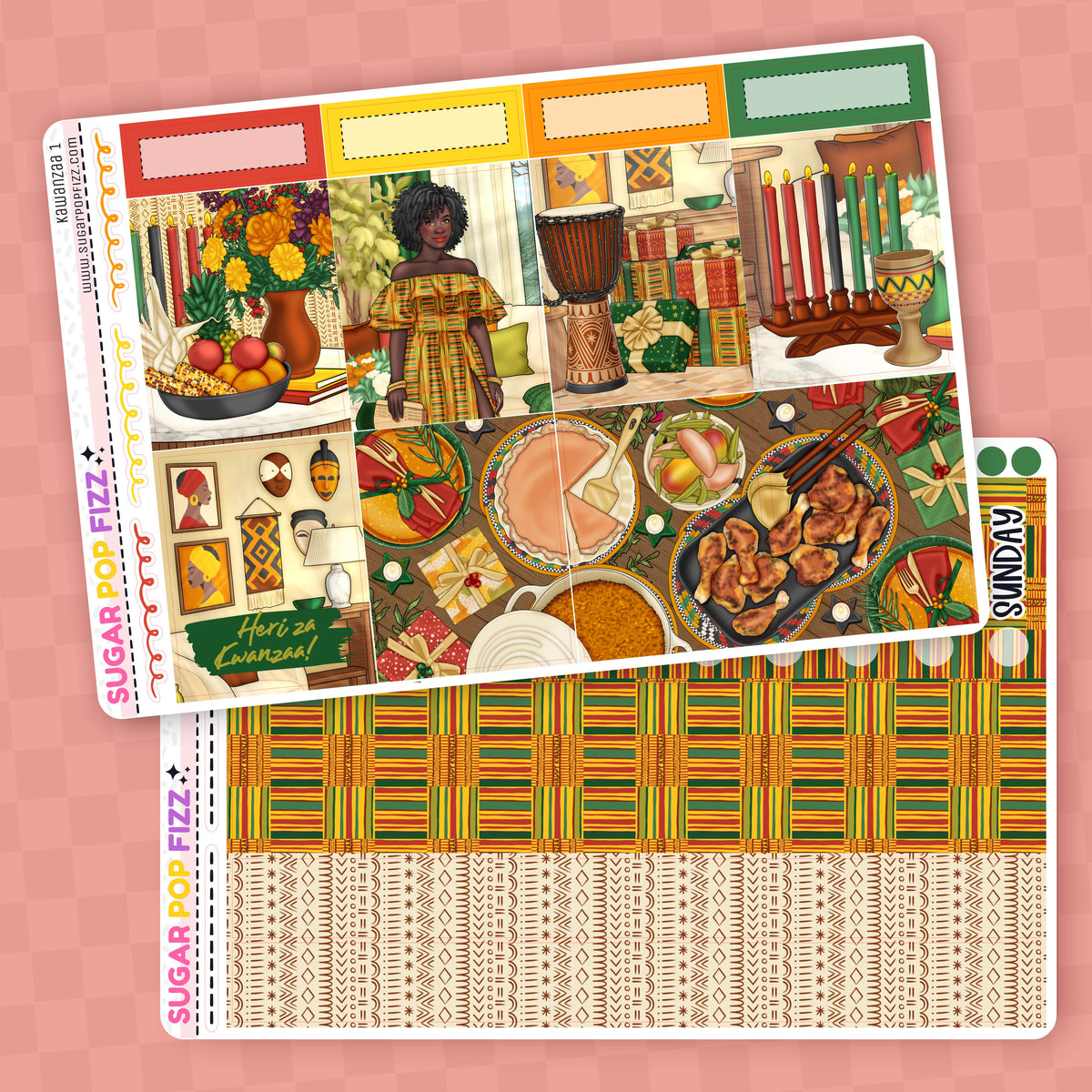 Kwanzaa Standard Vertical Weekly Kit