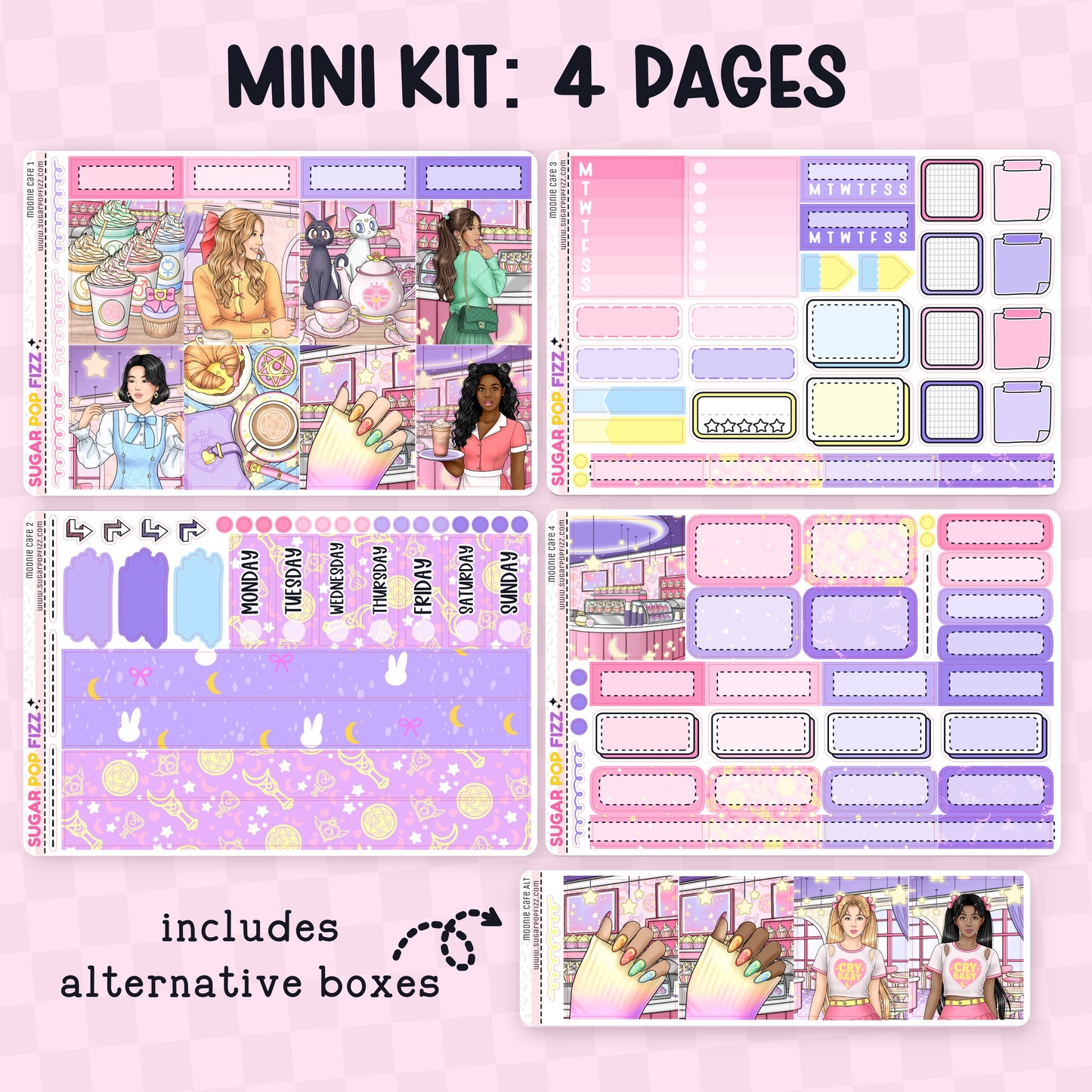Moonie Cafe Standard Vertical Weekly Kit