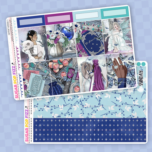 Winter Woods Standard Vertical Weekly Kit