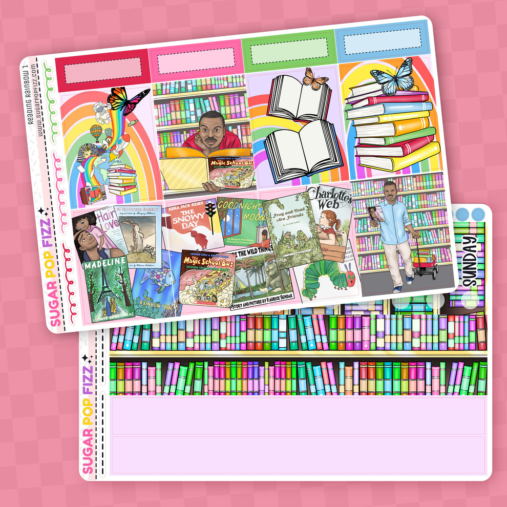 Reading Rainbow Standard Vertical Weekly Kit – Sugar Pop Fizz