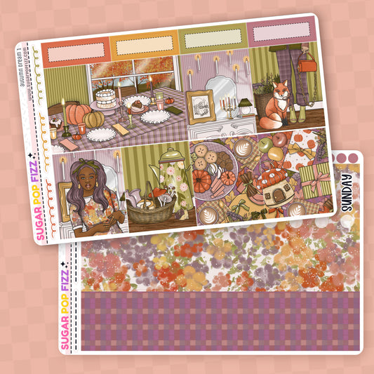 Autumn Dream Standard Vertical Weekly Kit