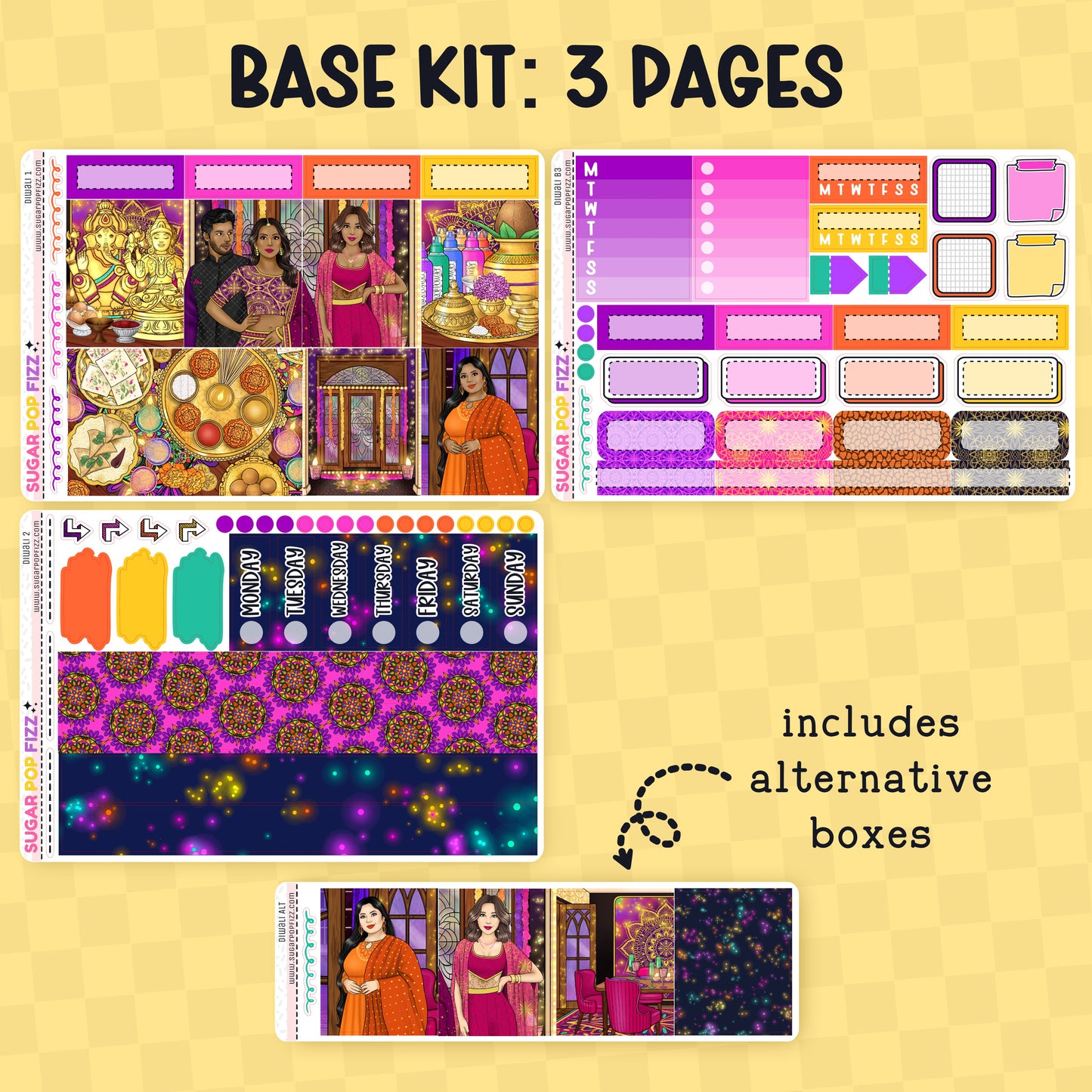 Diwali Standard Vertical Weekly Kit