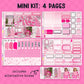 Pink Peppermint Standard Vertical Weekly Kit