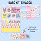 Coastal Coquette Standard Vertical Weekly Kit