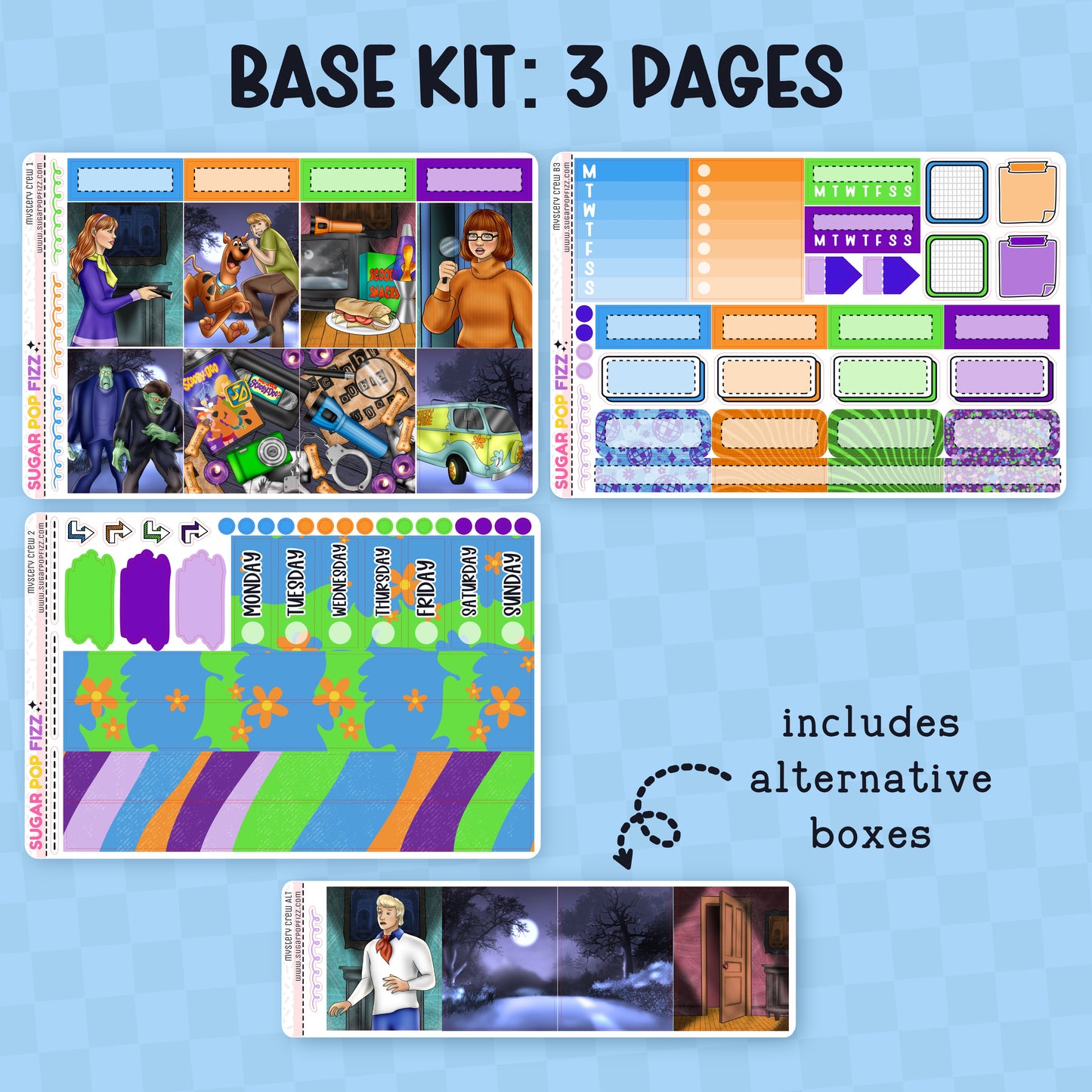 Mystery Crew Standard Vertical Weekly Kit