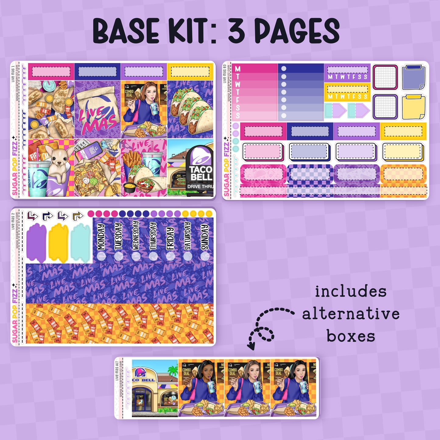 Live Mas Standard Vertical Weekly Kit