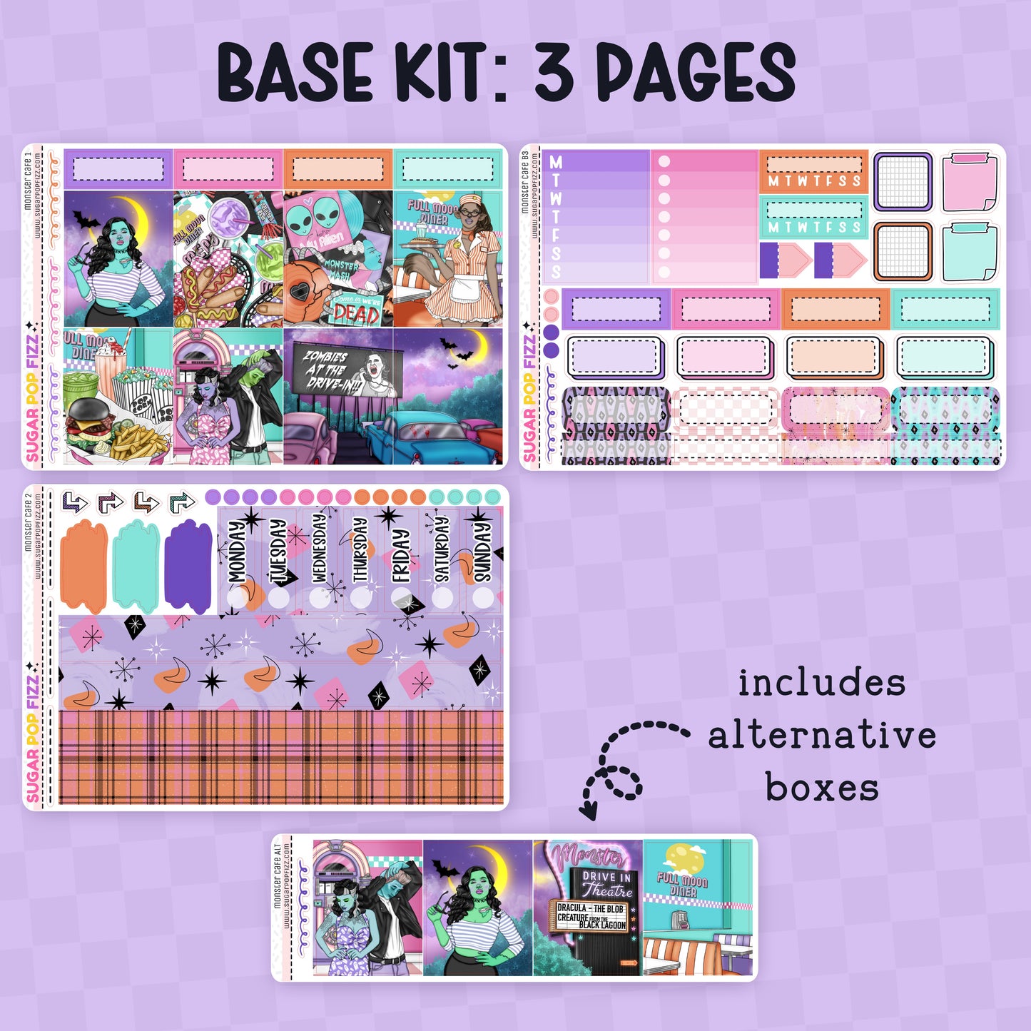 Monster Cafe Standard Vertical Weekly Kit