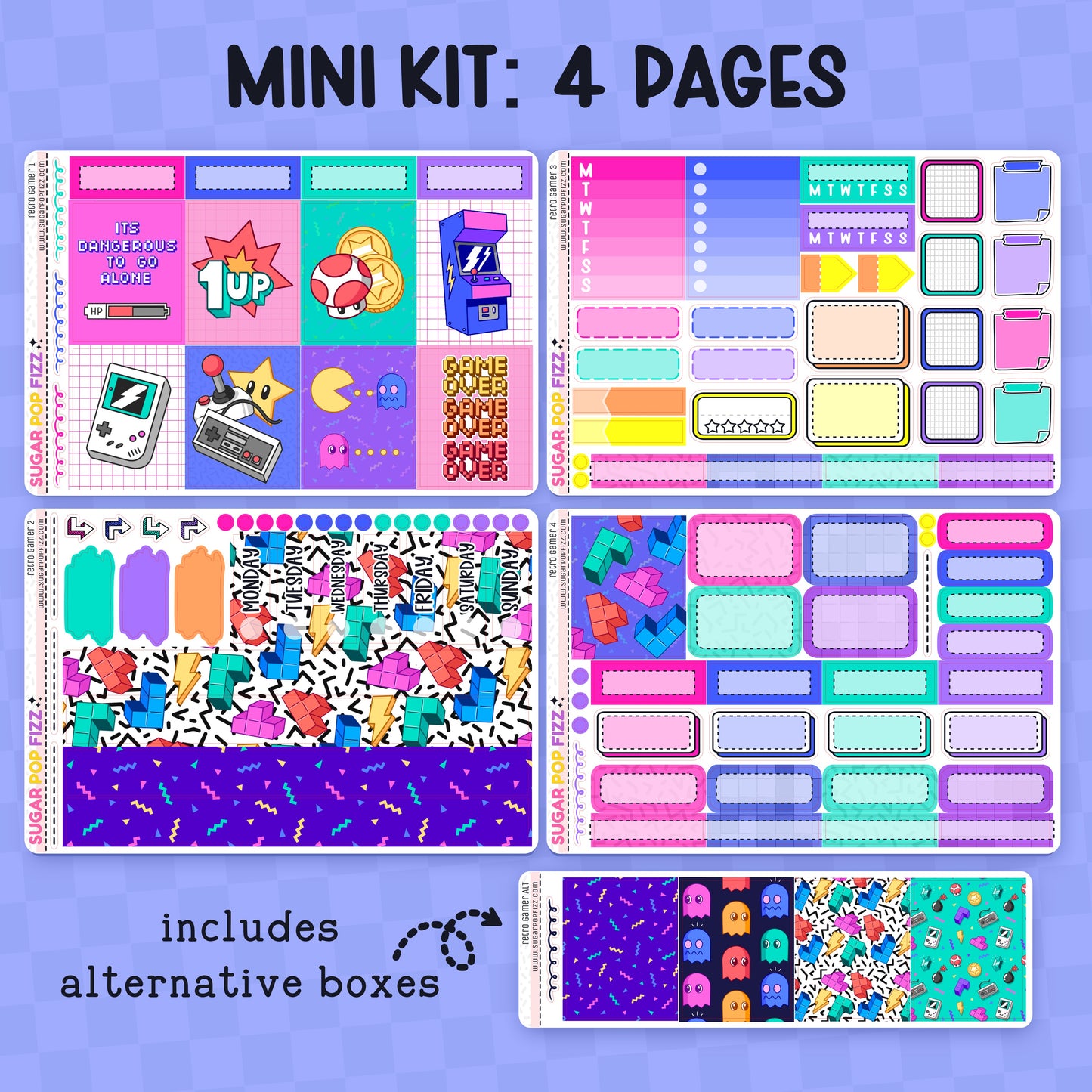 Retro Gamer Standard Vertical Weekly Kit