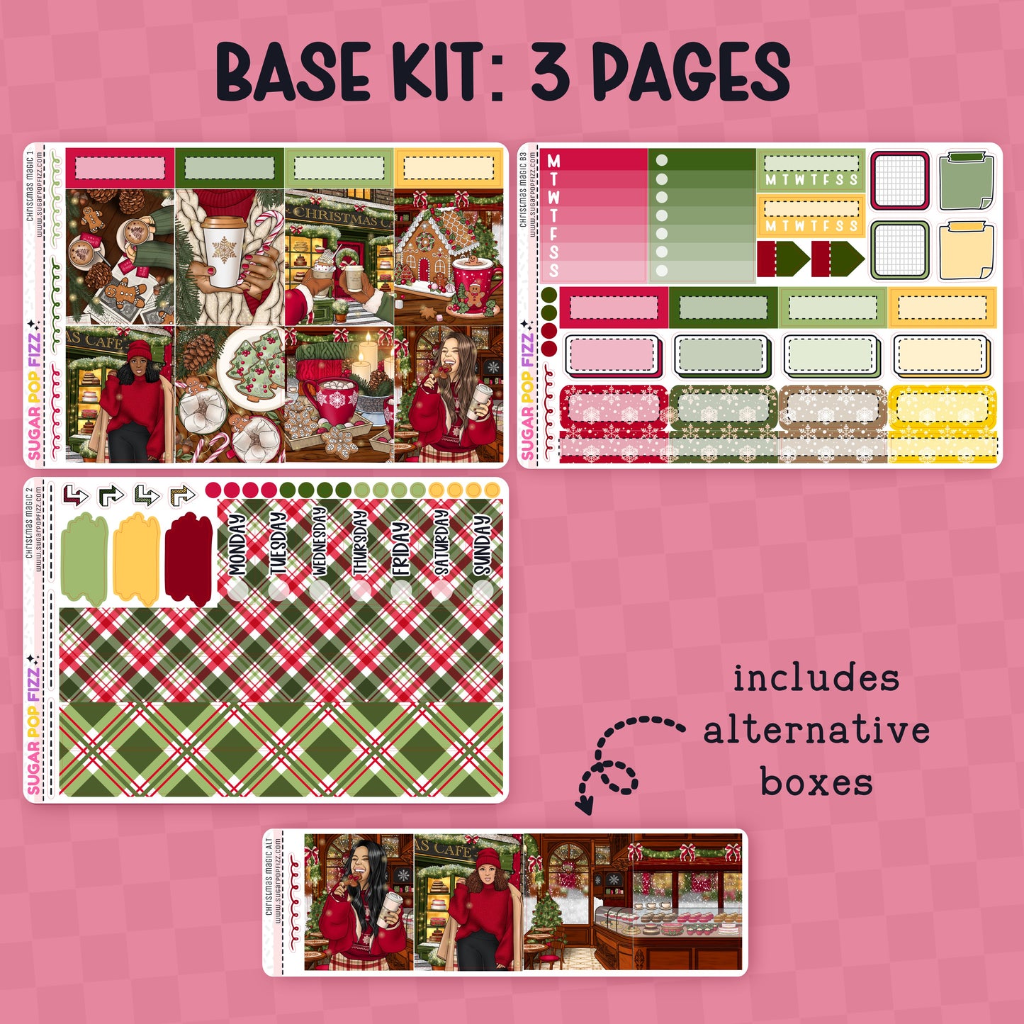 Christmas Magic Standard Vertical Weekly Kit