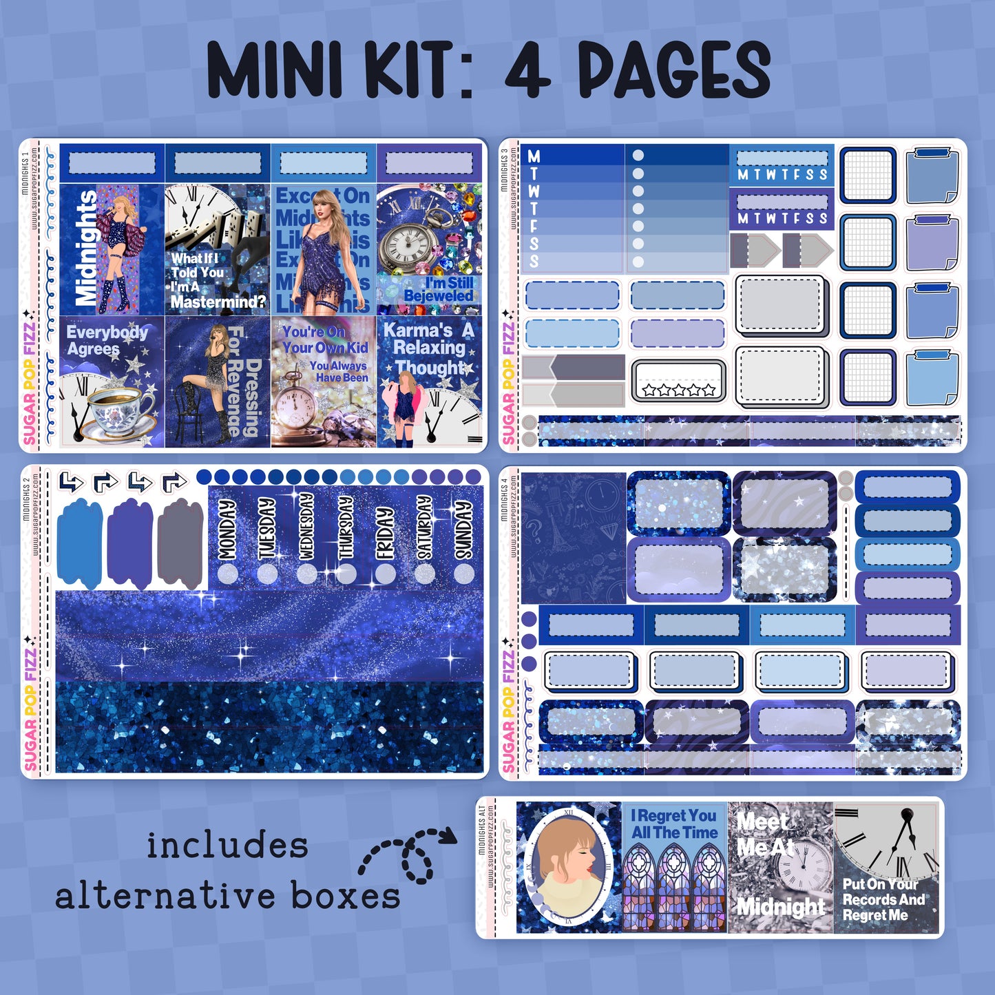 Midnights Standard Vertical Weekly Kit