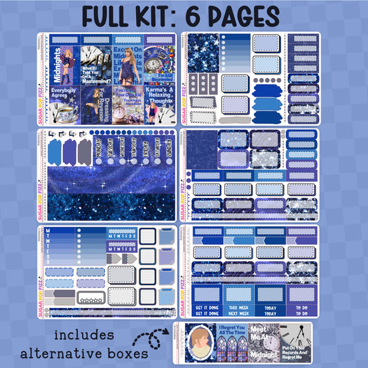 Midnights Standard Vertical Weekly Kit