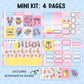 Coastal Coquette Standard Vertical Weekly Kit