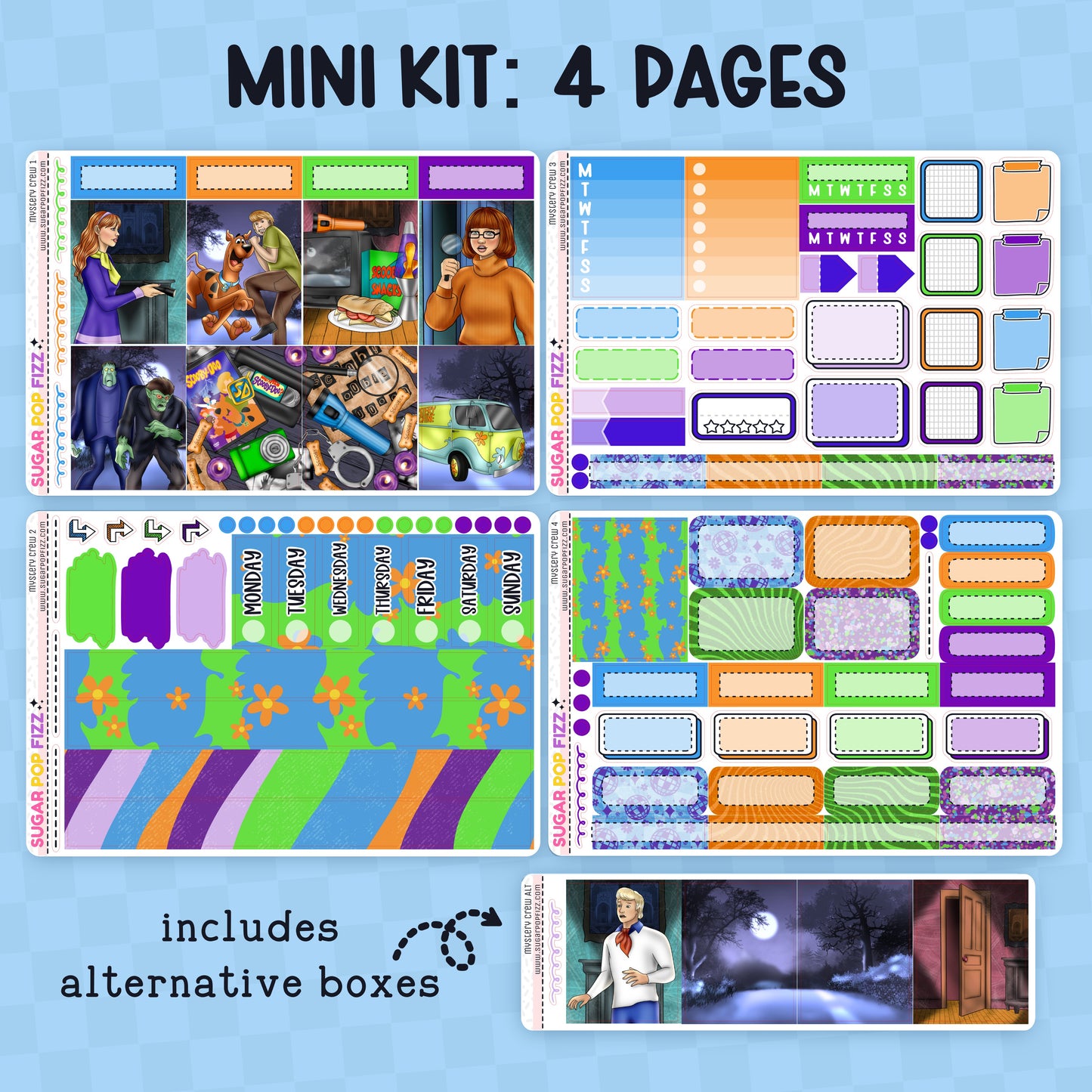 Mystery Crew Standard Vertical Weekly Kit