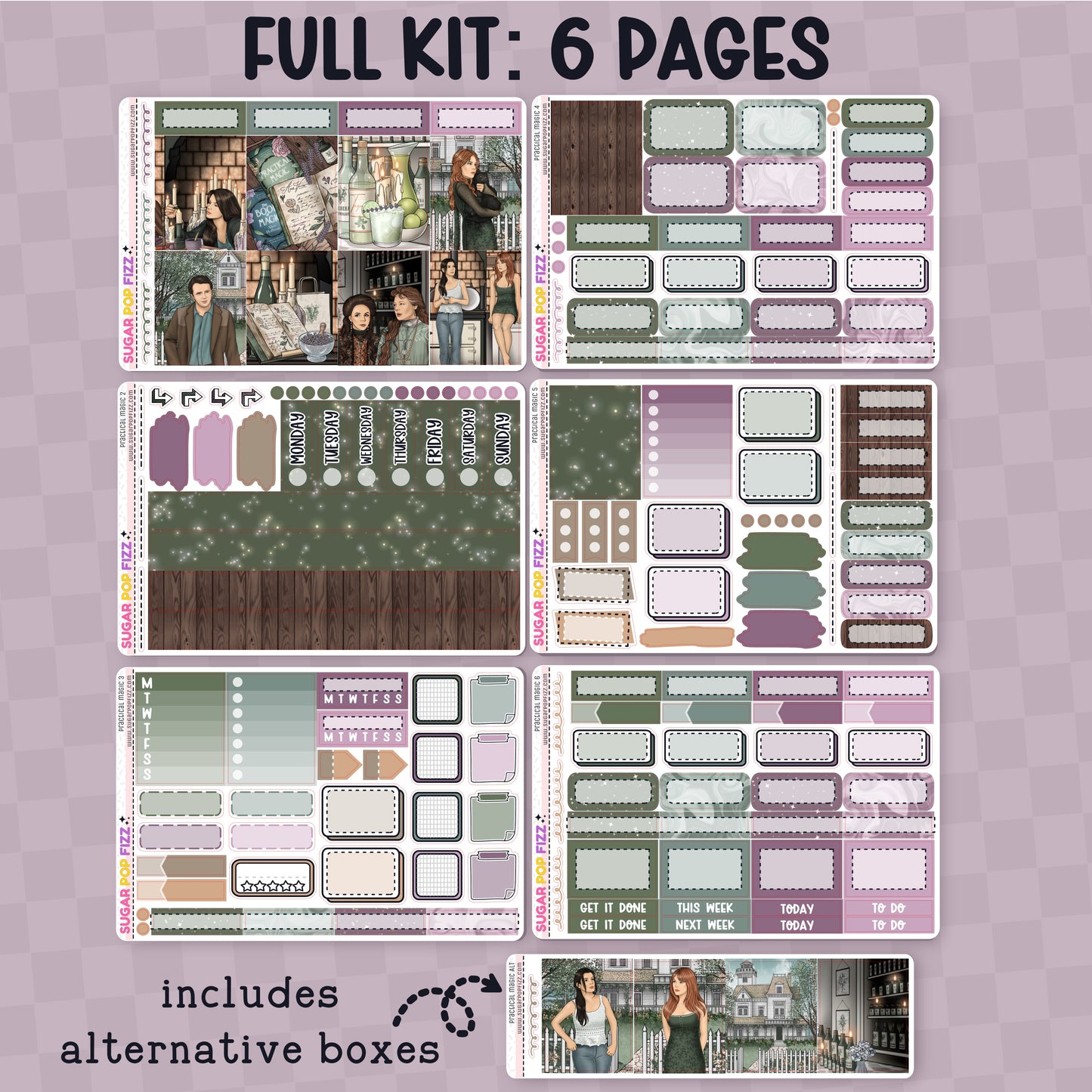 Practical Magic Standard Vertical Weekly Kit
