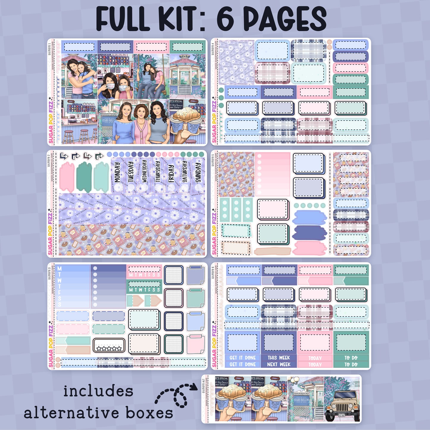 Gilmore Standard Vertical Weekly Kit