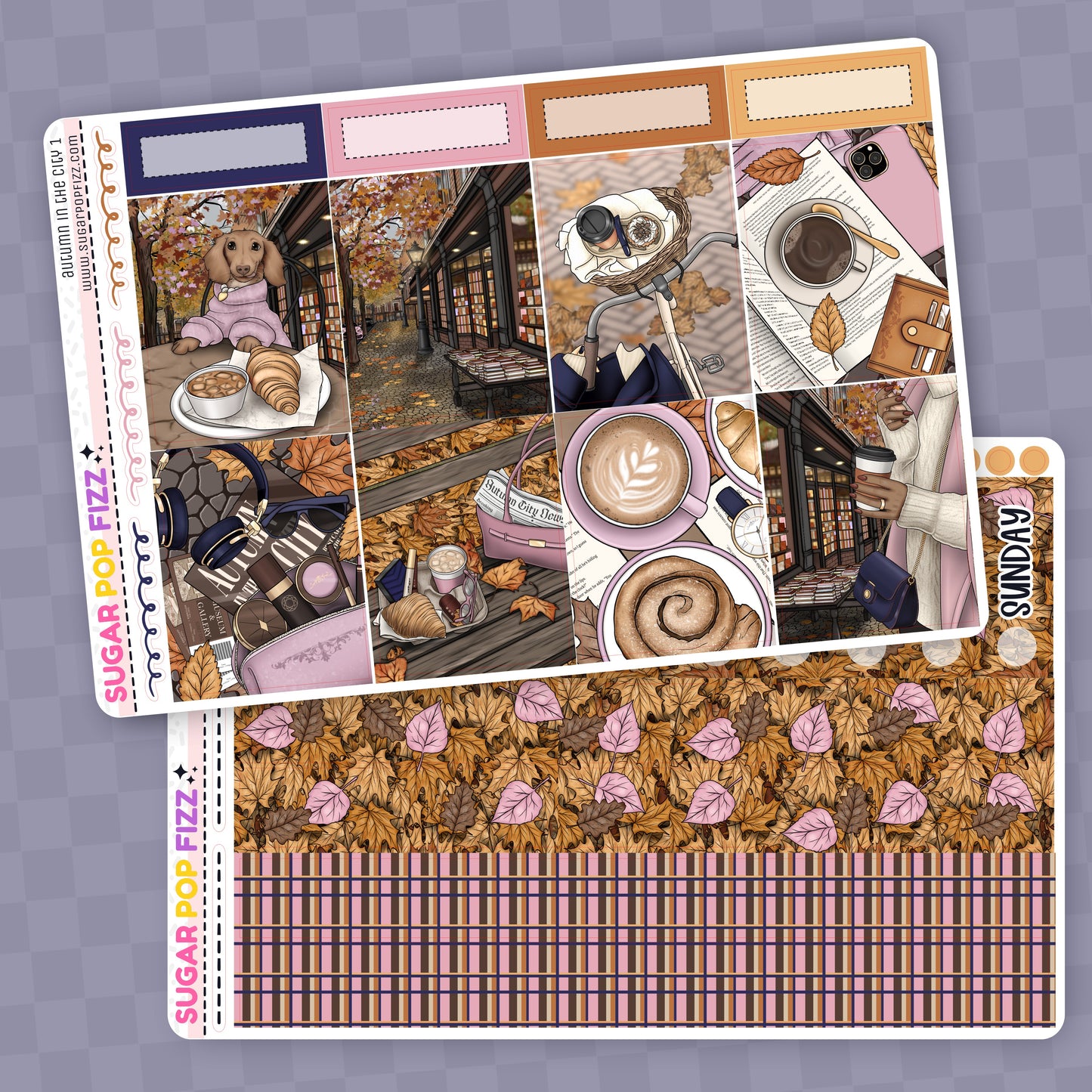 Autumn in the City Standard Vertical Weekly Kit