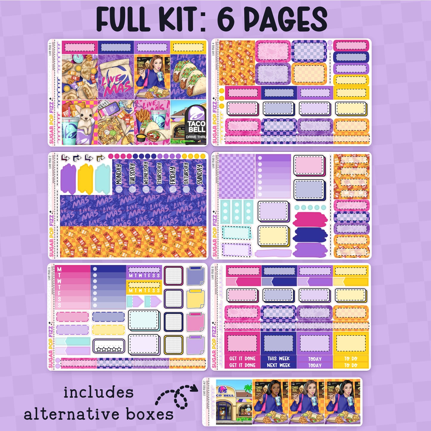 Live Mas Standard Vertical Weekly Kit