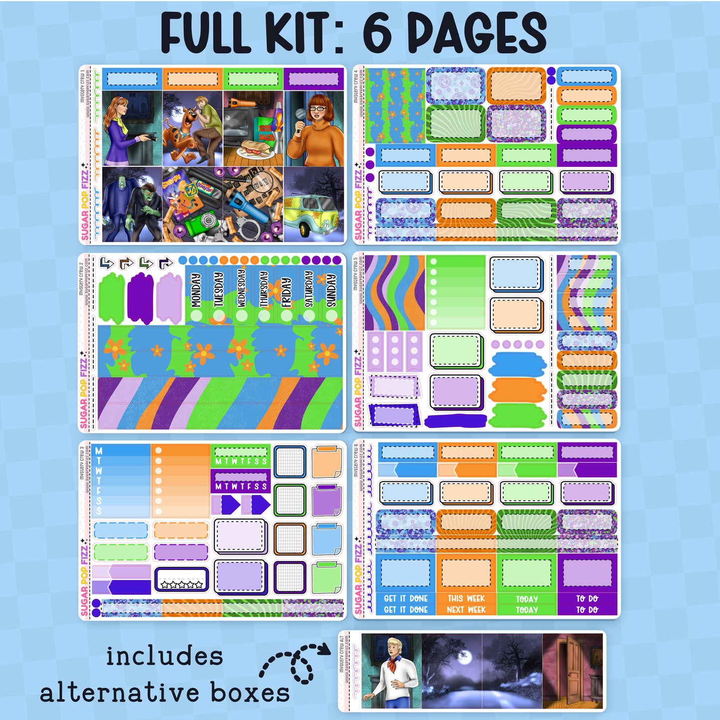 Mystery Crew Standard Vertical Weekly Kit