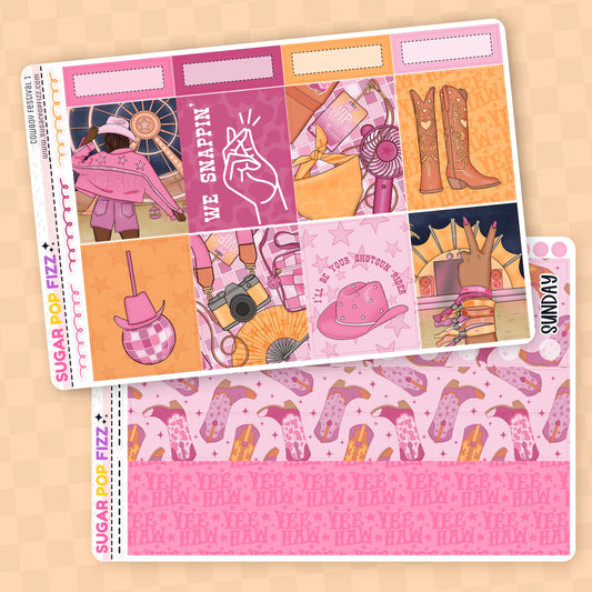 Cowboy Festival Standard Vertical Weekly Kit