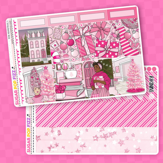 Pink Peppermint Standard Vertical Weekly Kit