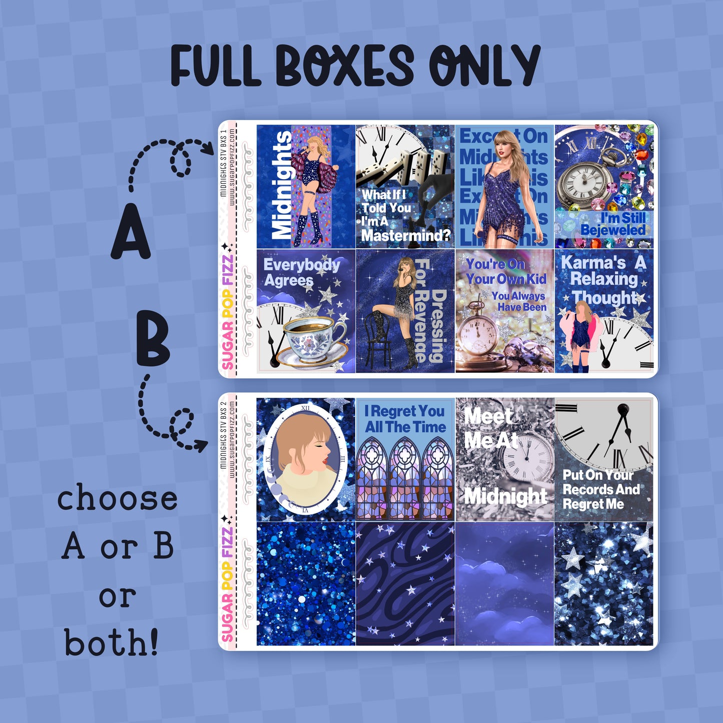 Midnights Standard Vertical Weekly Kit