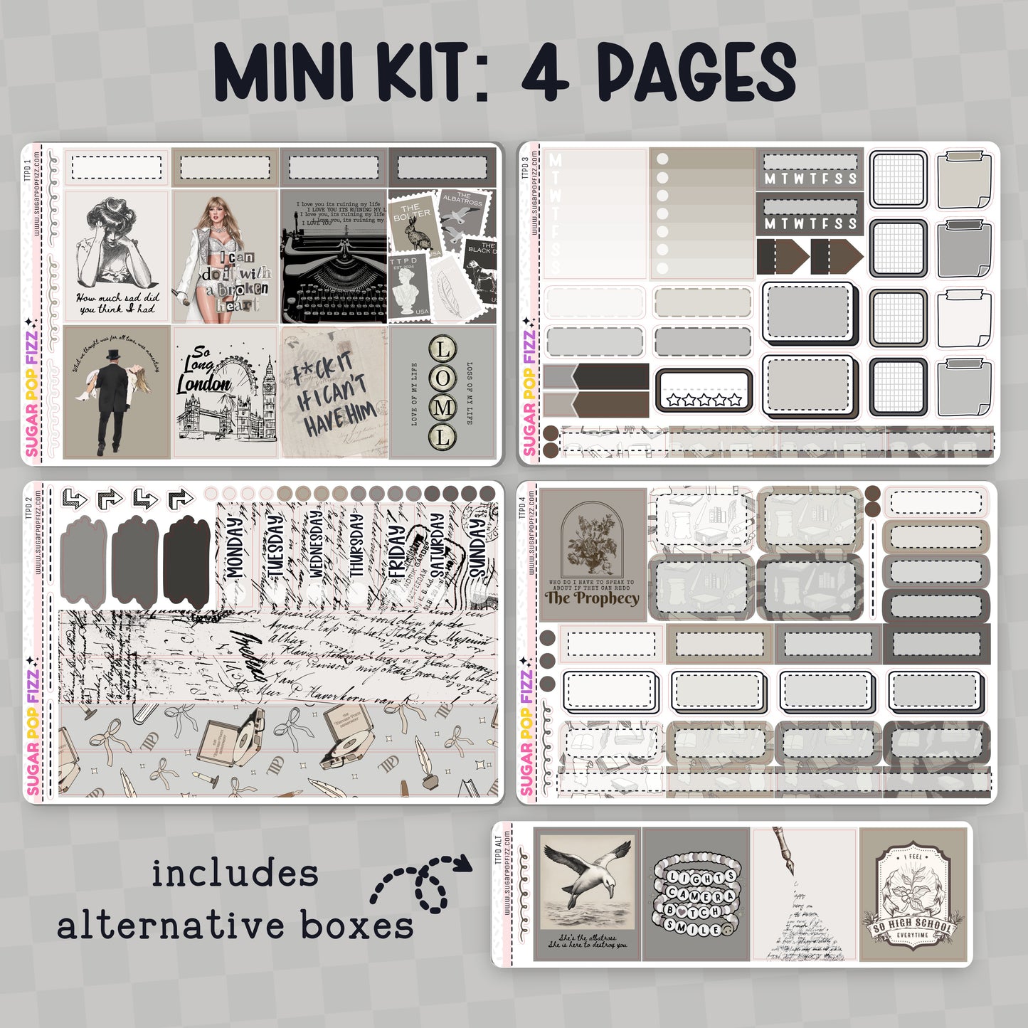 TTPD Standard Vertical Weekly Kit