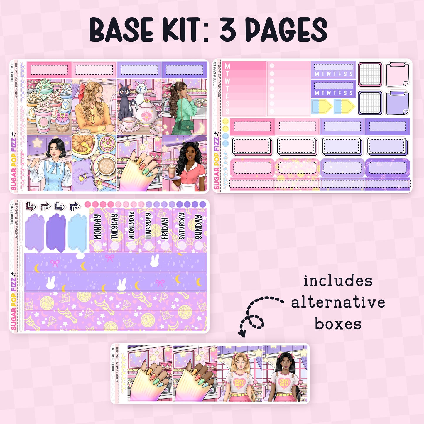 Moonie Cafe Standard Vertical Weekly Kit