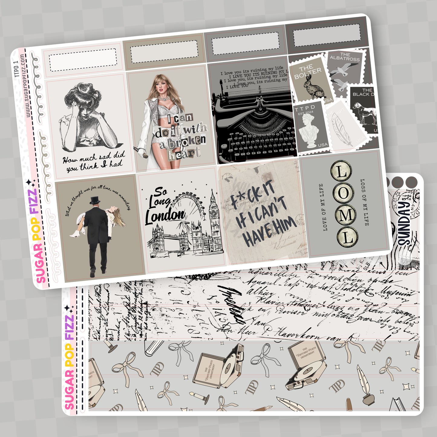 TTPD Standard Vertical Weekly Kit