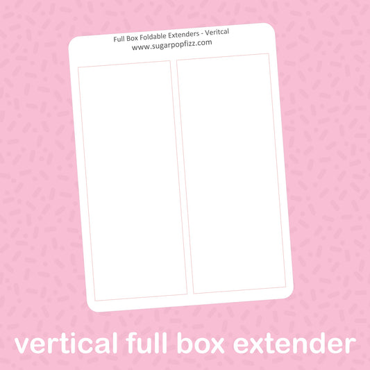 Vertical Full Box Extender - Standard Vertical