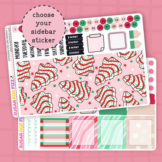 Christmas Tree Cake Standard Vertical Monthly