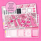 Pink Peppermint Standard Vertical Monthly