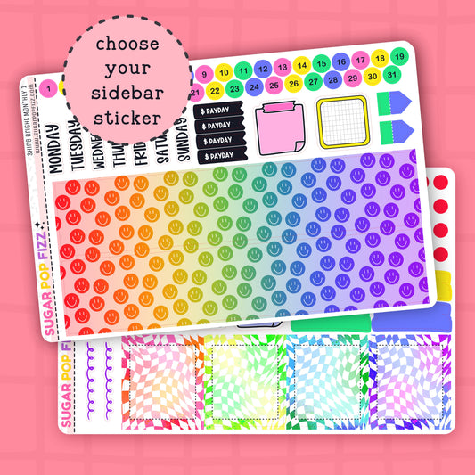 Shine Bright Standard Vertical Monthly