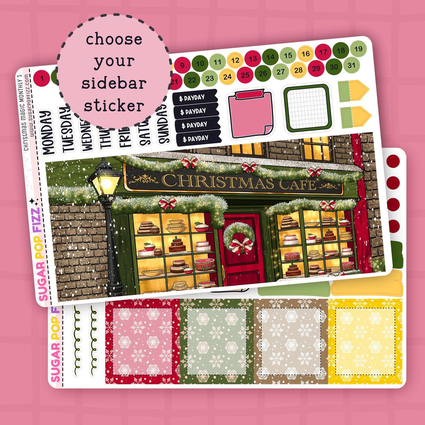 Christmas Magic Standard Vertical Monthly