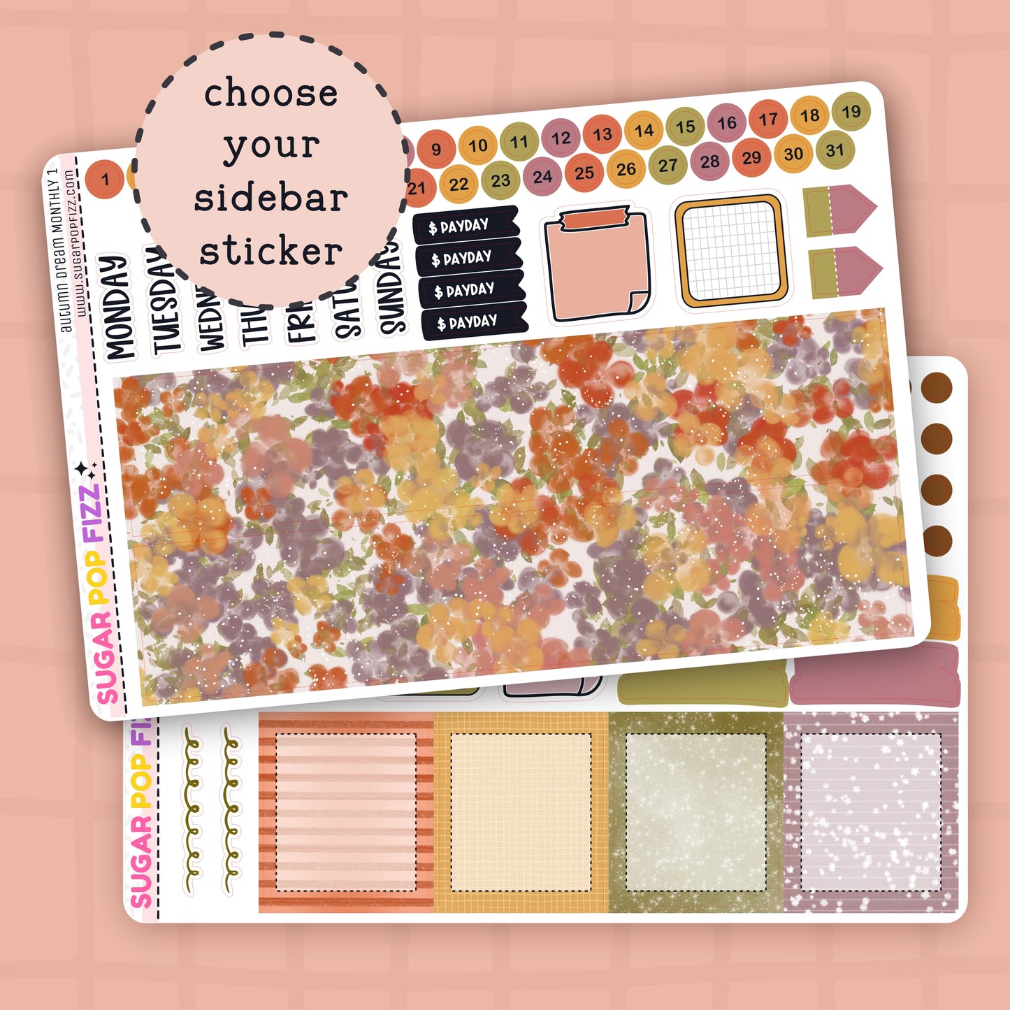 Autumn Dream Standard Vertical Monthly
