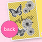 Sunflowers - Sticker Storage Album - 6x8 or 4x6