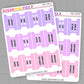Pastels Planner Tabs - TAB105