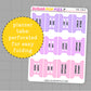 Pastels Planner Tabs - TAB105
